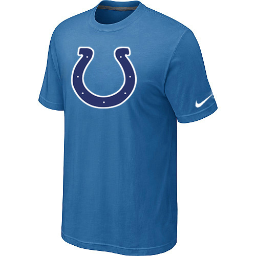 Nike Indianapolis Colts Sideline Legend Authentic Logo Dri-FIT NFL T-Shirt - Light Blue